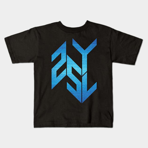 25YL Logo with static Kids T-Shirt by media25yl